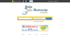 Desktop Screenshot of guiadonoroeste.com.br